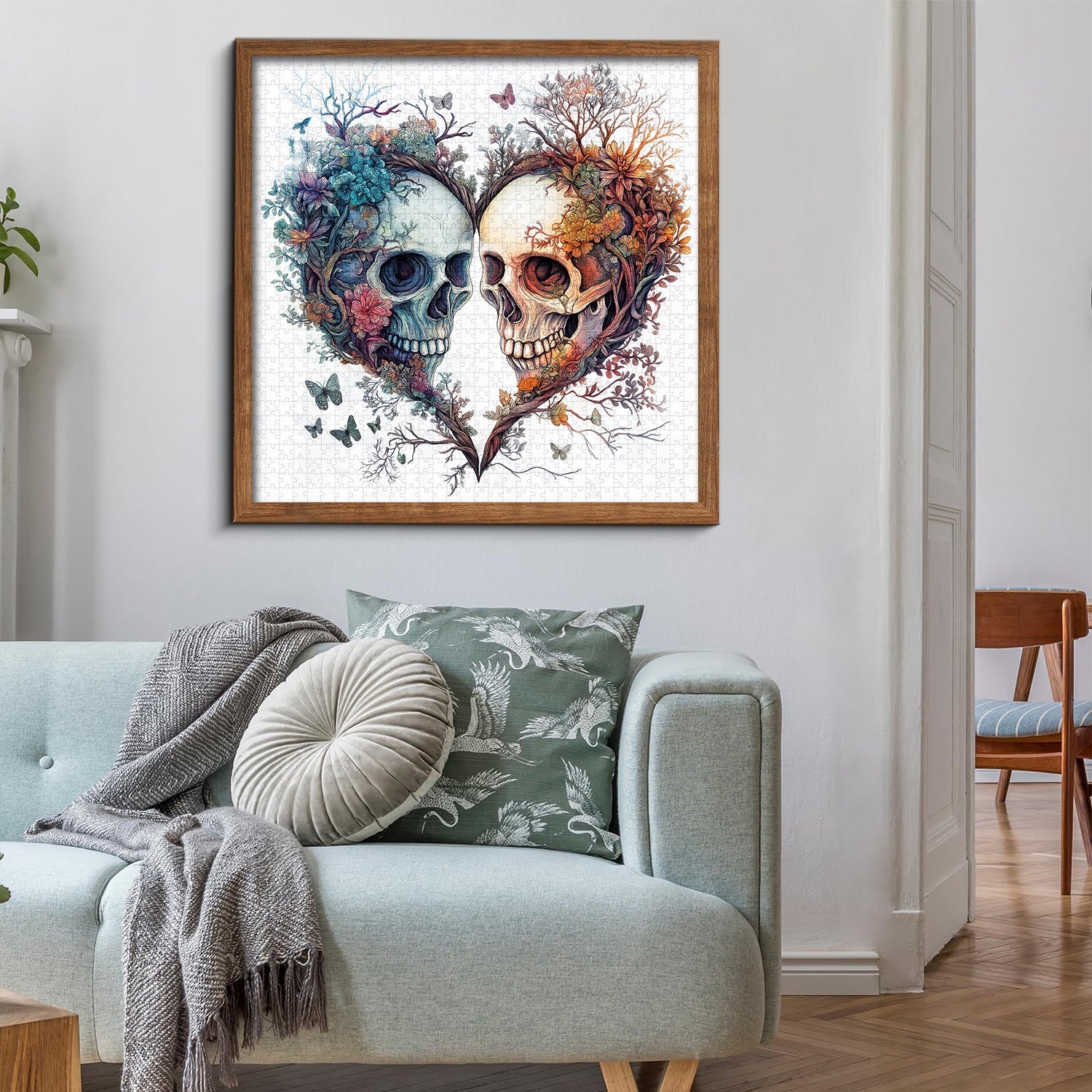 Heart of Skulls Jigsaw Puzzles 1000 Pieces