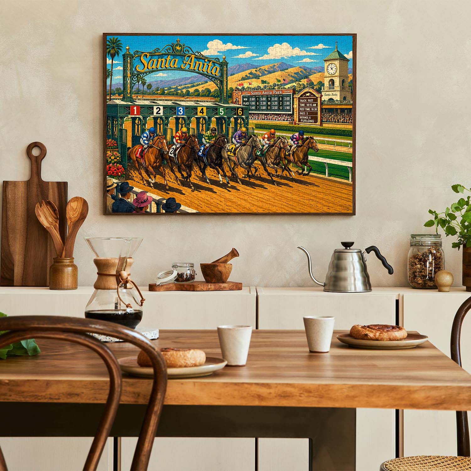 Puzzle Galop doré 1000 pièces