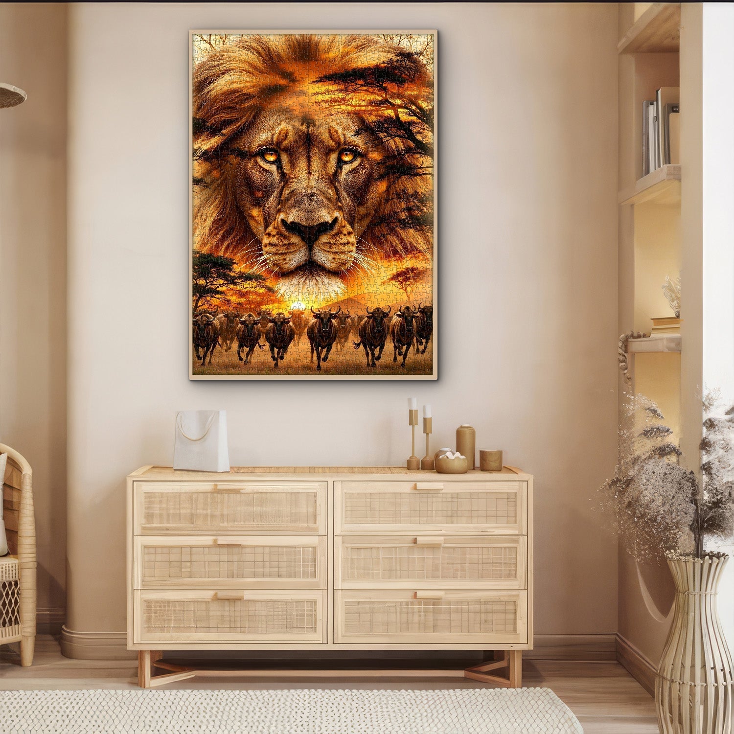 Puzzle del Re delle Praterie, 1000 pezzi