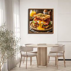 Hearty Egg Toast Jigsaw Puzzle 1000 Pieces