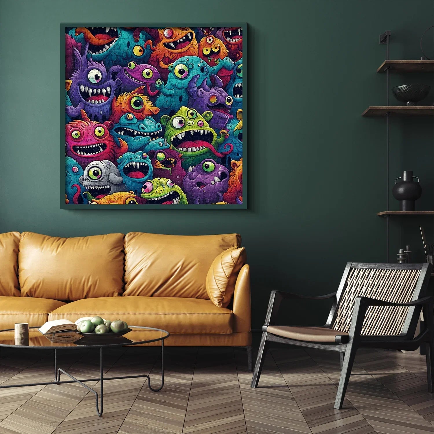 Mostro puzzle puzzle 1000 pezzi