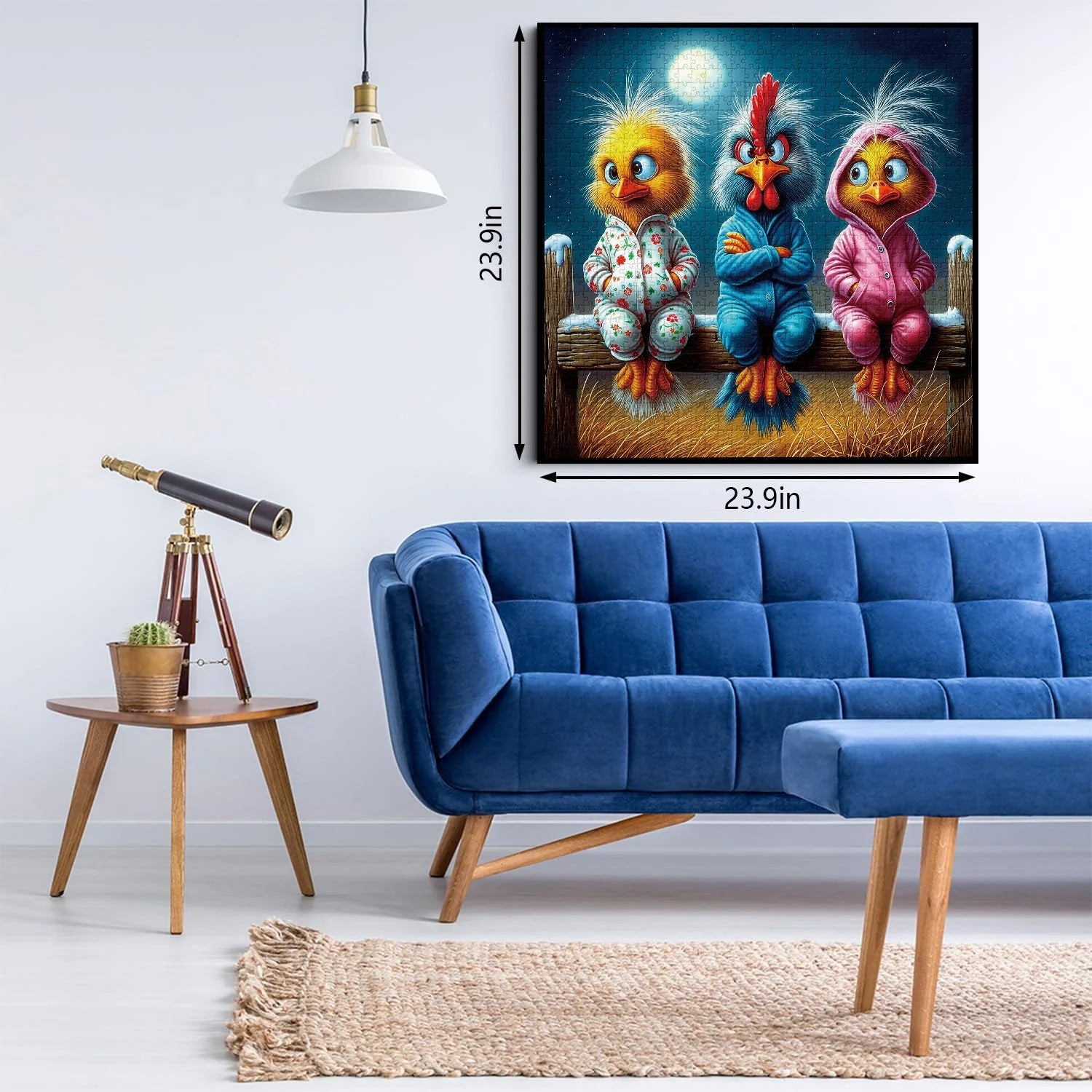 Pajama Chicks Jigsaw Puzzle 1000 Pieces