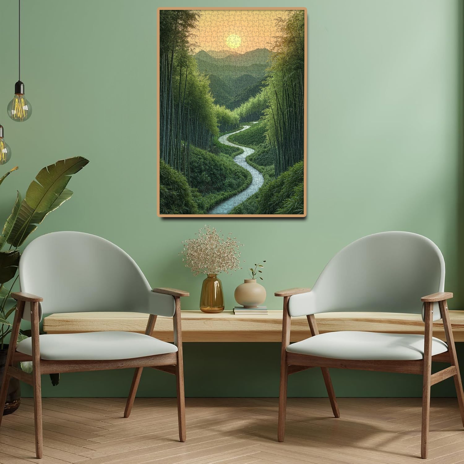 Bamboo Horizon Jigsaw Puzzle 1000 Pieces