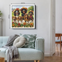 Dachshund Family Jigsaw Puzzle 1000 Pieces