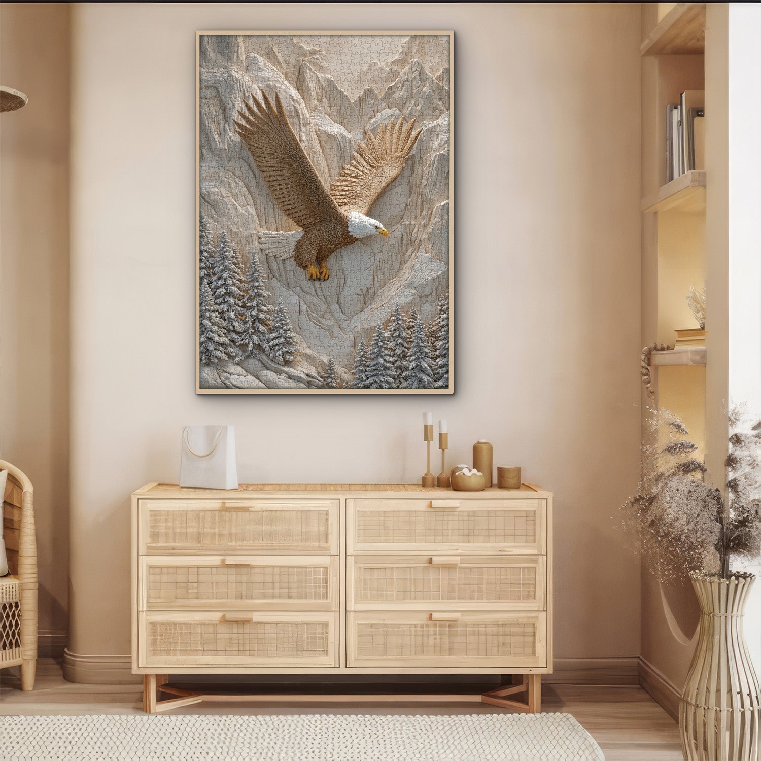 Wings Over Peaks Jigsaw Puzzle 1000 Pieces