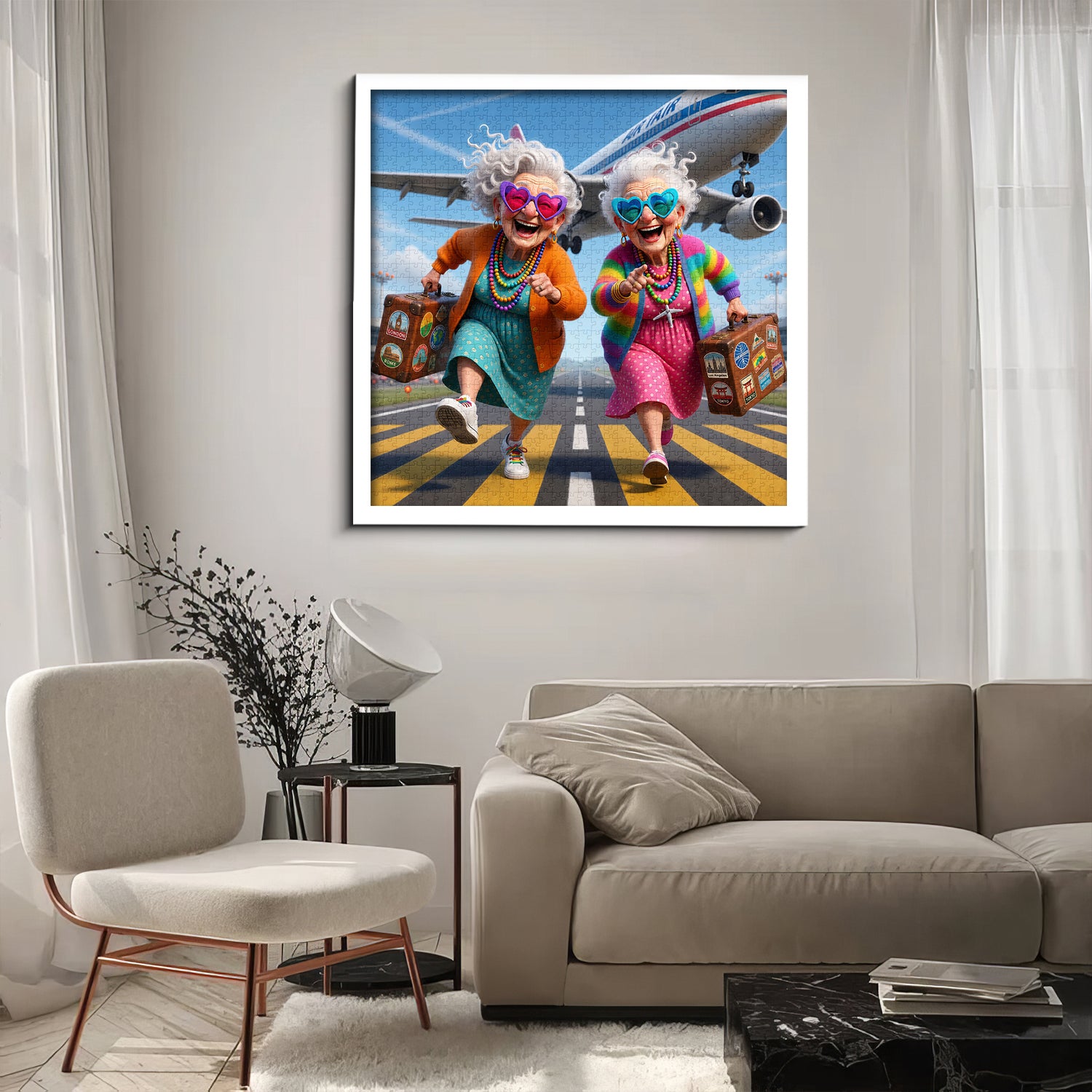 Puzzle Wanderlust Grannies 1000 pezzi
