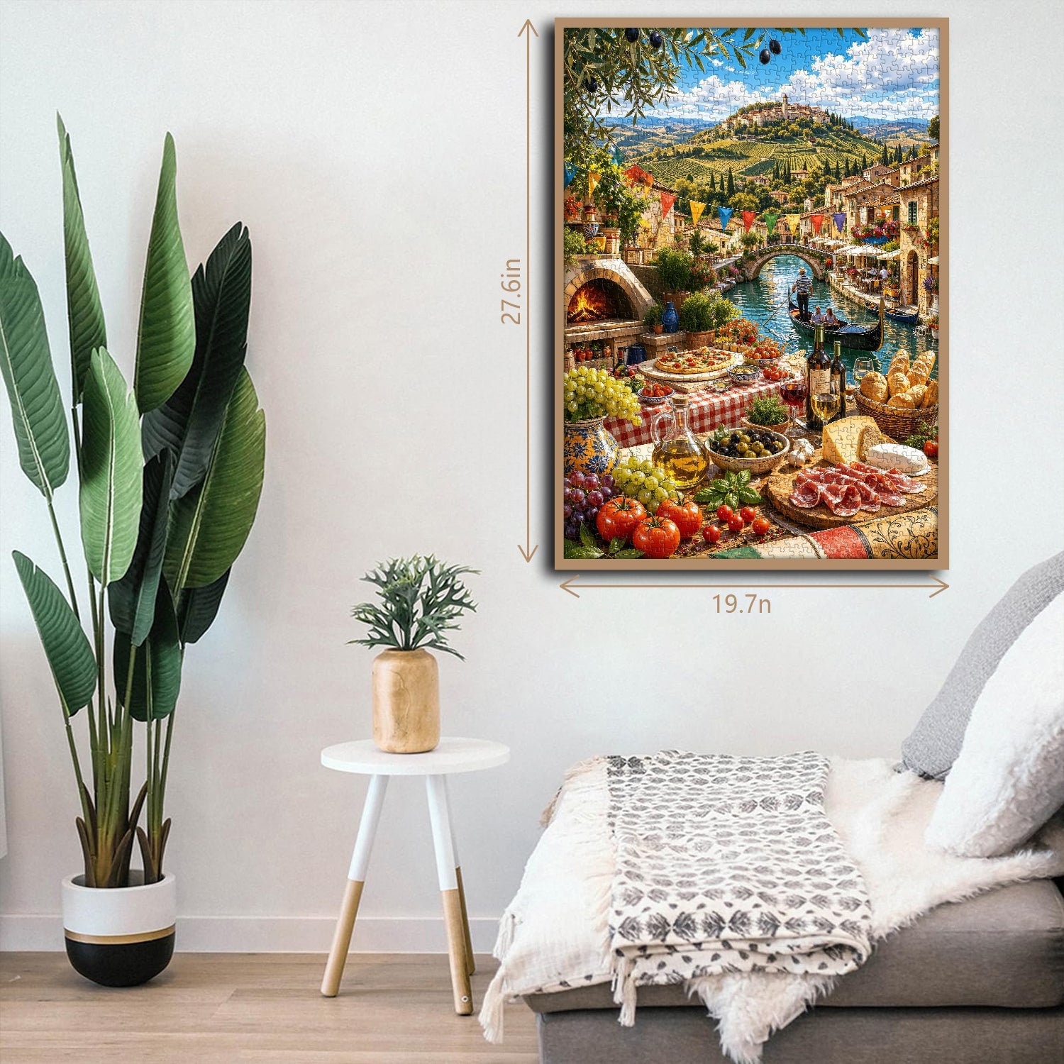 Italian Mountain Food Time Jigsaw Puzzle 1000 Pieces