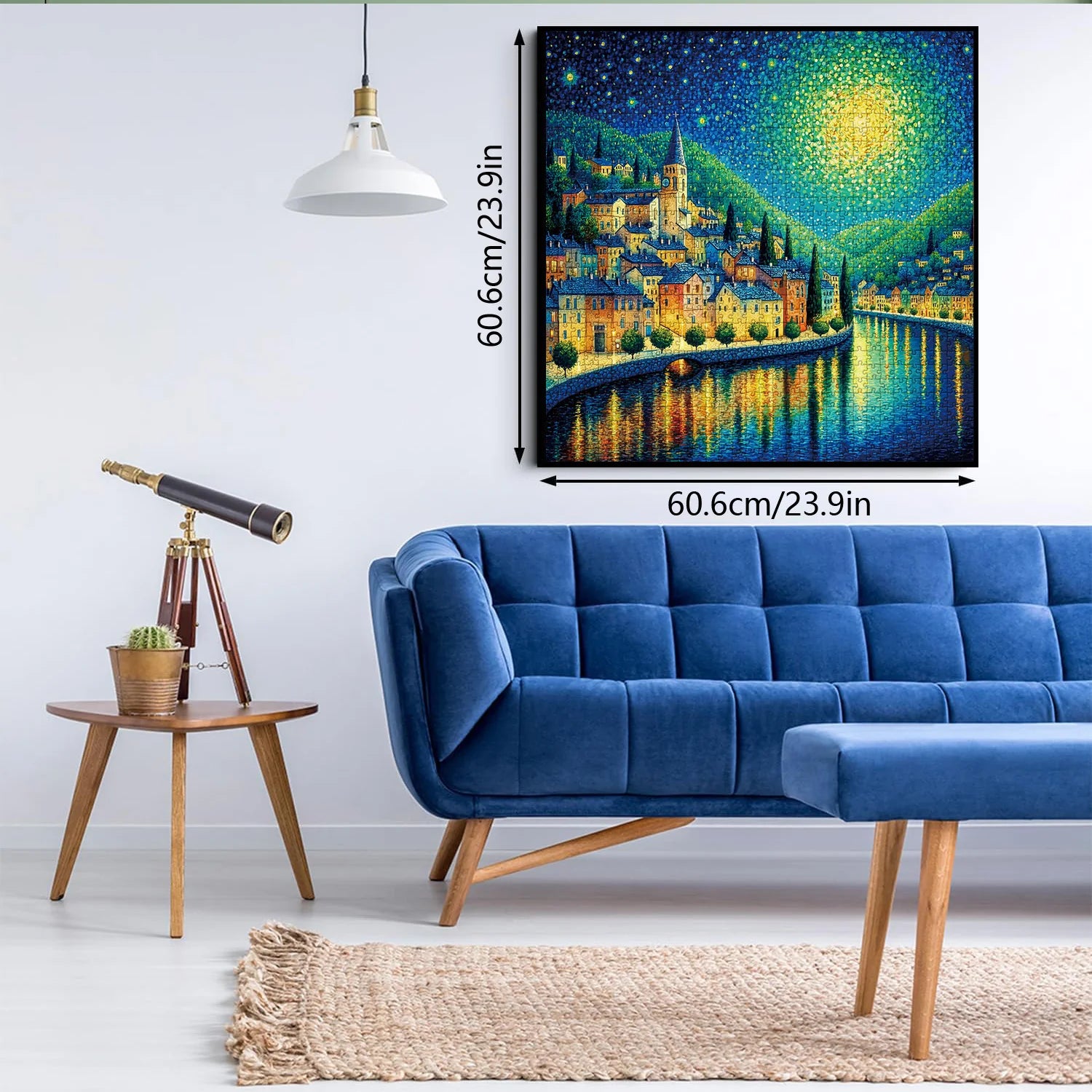 Puzzle starry villaggio puzzle 1000 pezzi
