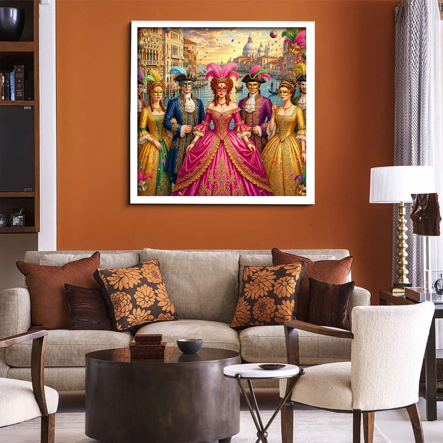 Venice Carnival Masquerade Gala Jigsaw Puzzle 1000 Pieces