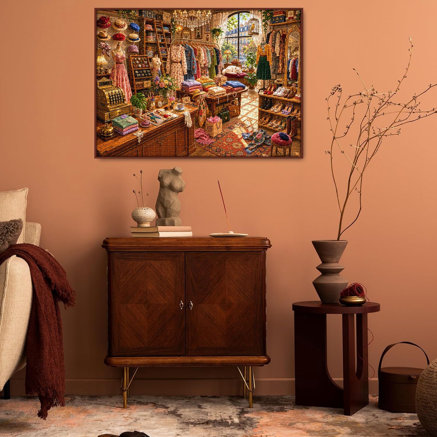 Paris Vintage Boutique Jigsaw Puzzle 1000 Pieces
