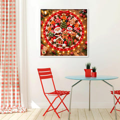 Christmas Magic Plate Jigsaw Puzzle 1000 Pieces