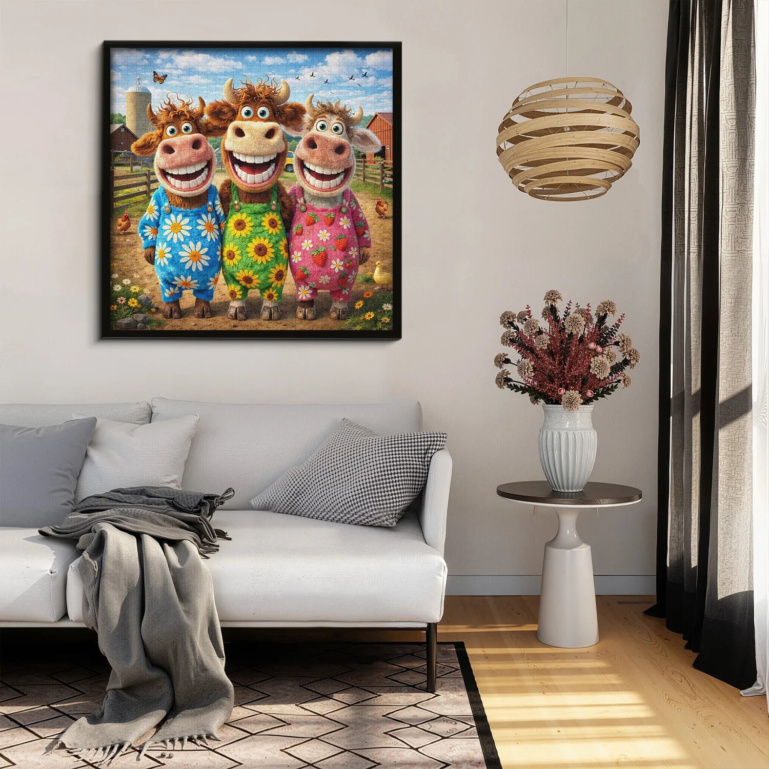 Puzzle Happy Farm Friends da 1000 pezzi