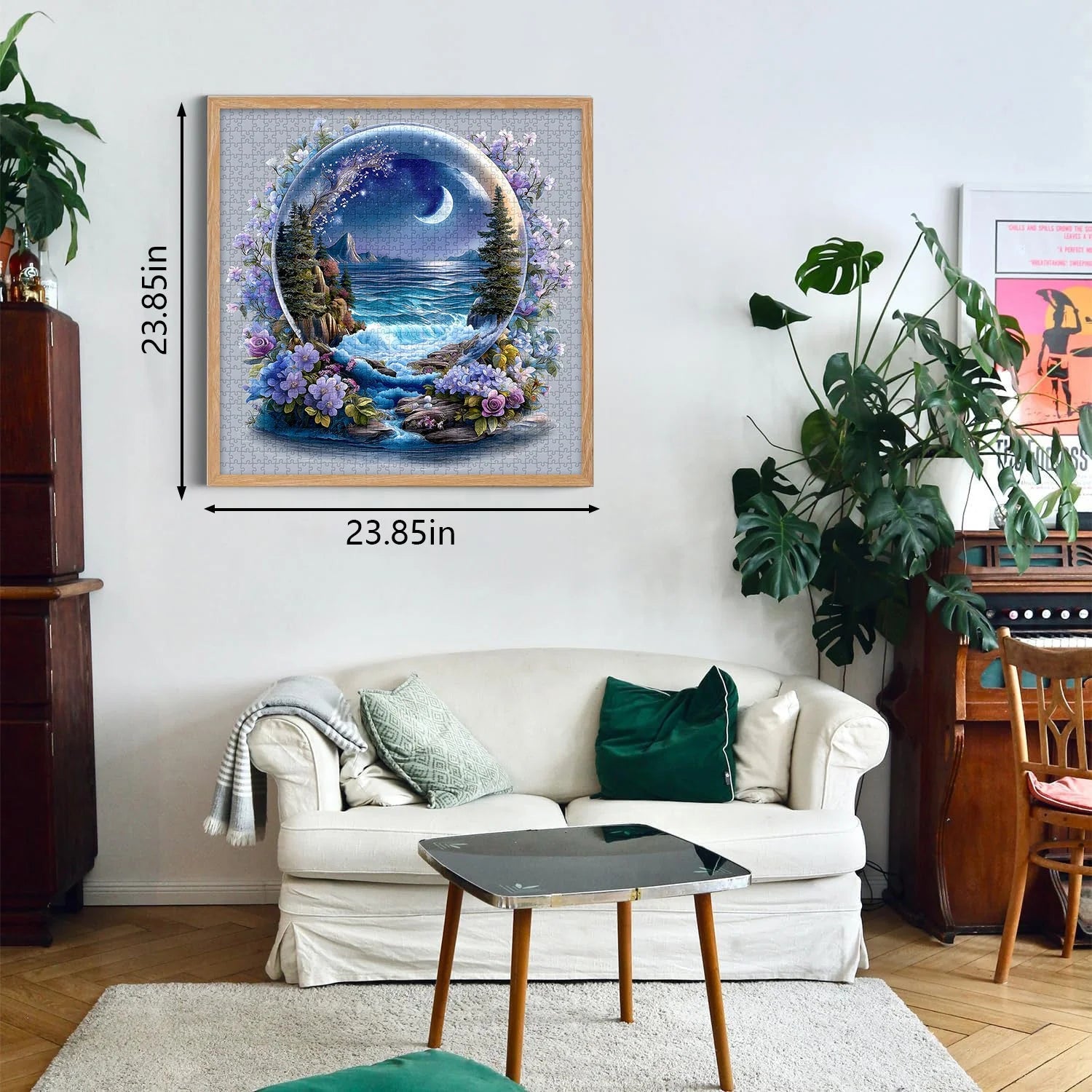 Sea Moon Crystal Ball Puzzle 1000 pièces