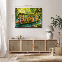 The Little Log Raft Jigsaw Puzzle 1000 Pieces