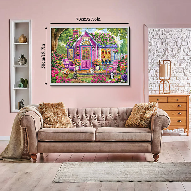 Garden Cottage Jigsaw Puzzles 1000 Pieces