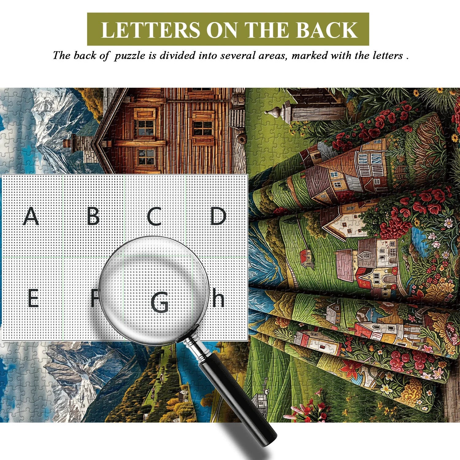 Scenic Lady Jigsaw Puzzle 1000 Pieces