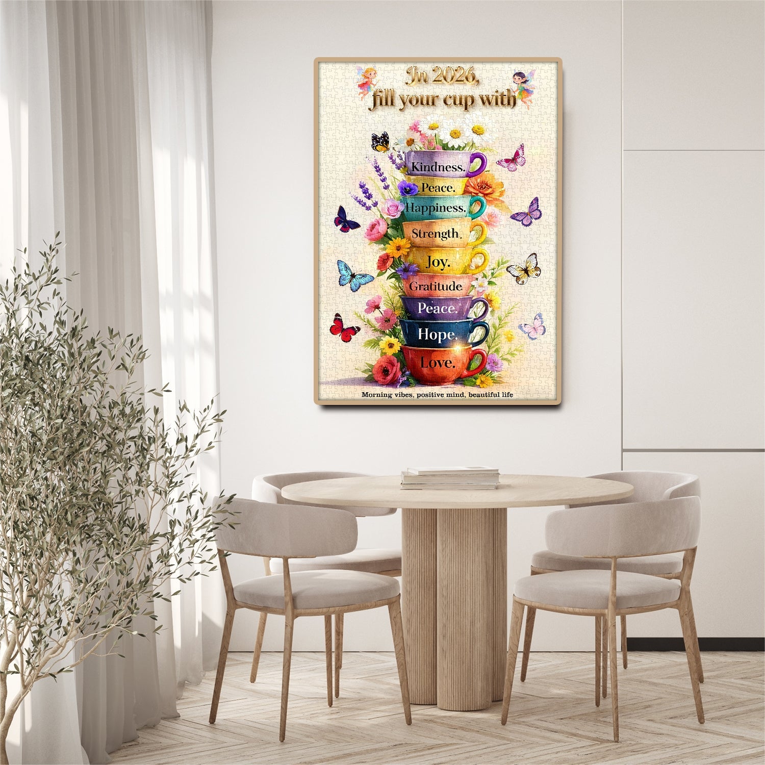 Cup of Wise Sayings Jigsaw Puzzle 1000 Pieces