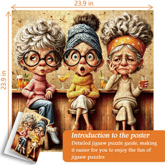 Puzzle Amici Brilli 1000 Pezzi