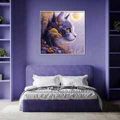 Mondscheinkatze-Puzzle 1000 Teile