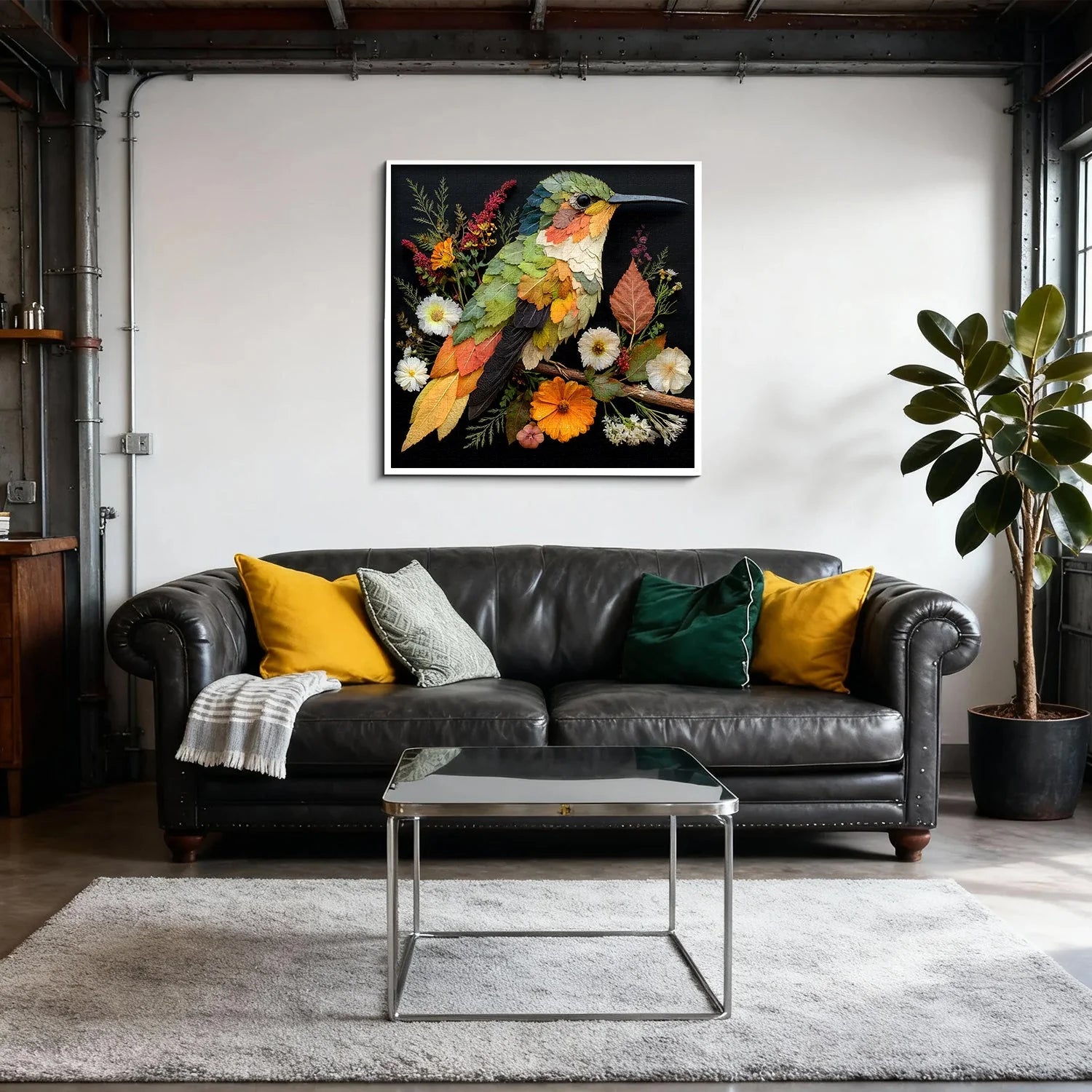 Leaf &Hummingbird Jigsaw Puzzle 1000 Pieces