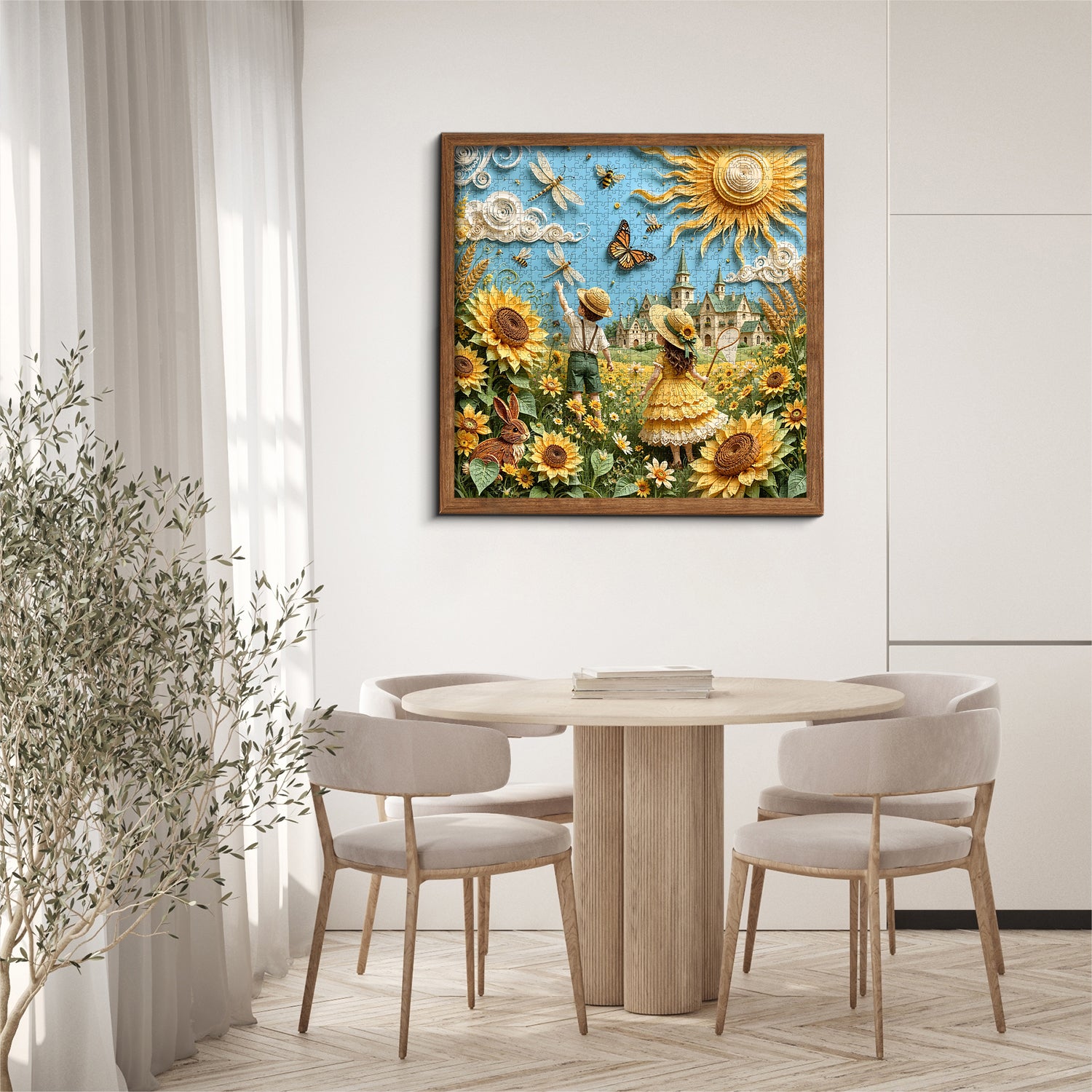 Summer Paper Meadow Jigsaw Puzzle 1000 Pieces