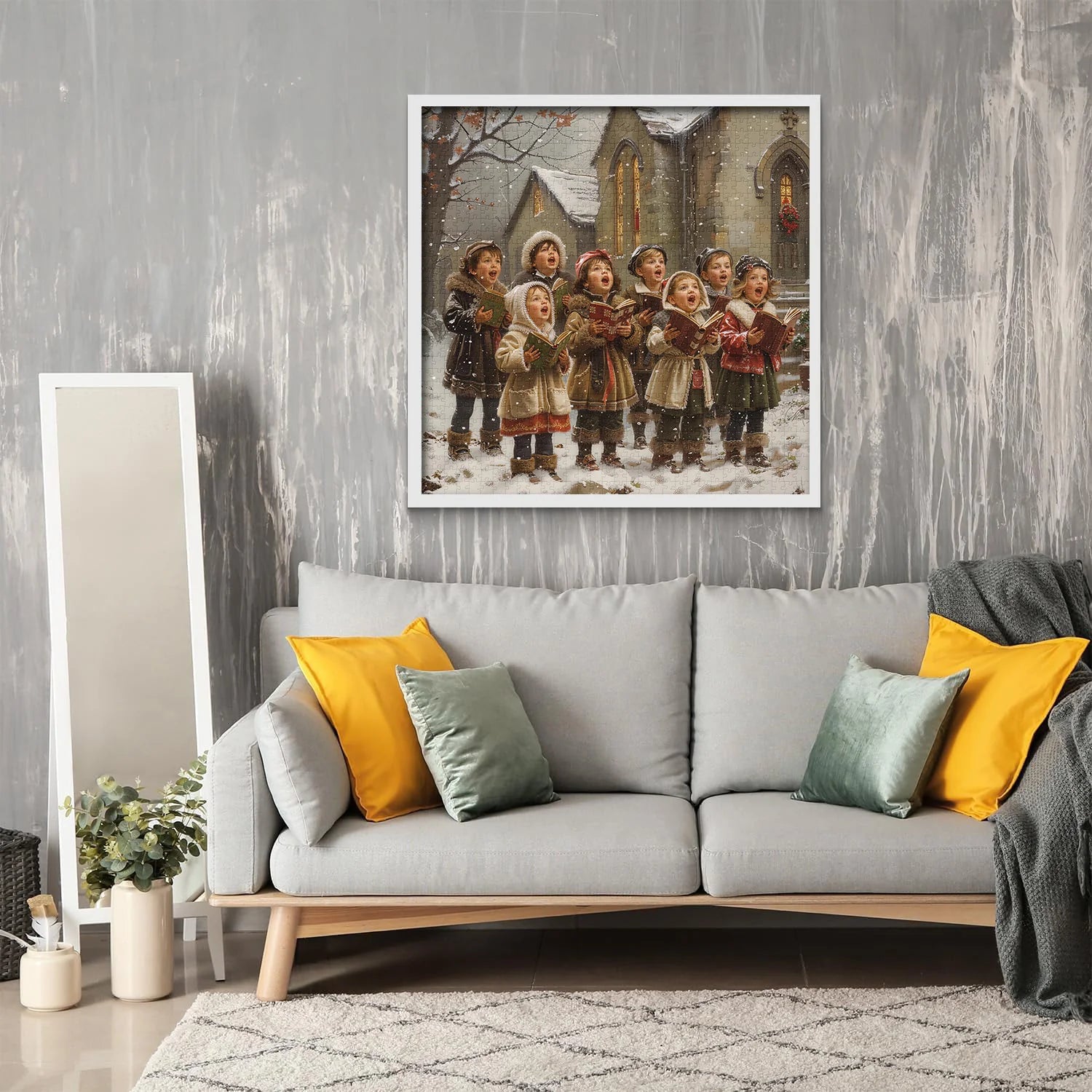 Coro de invierno Rompecabezas Puzzle 1000 piezas