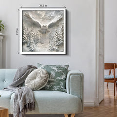 Puzzle Gufo Nella Neve 1000 Pezzi