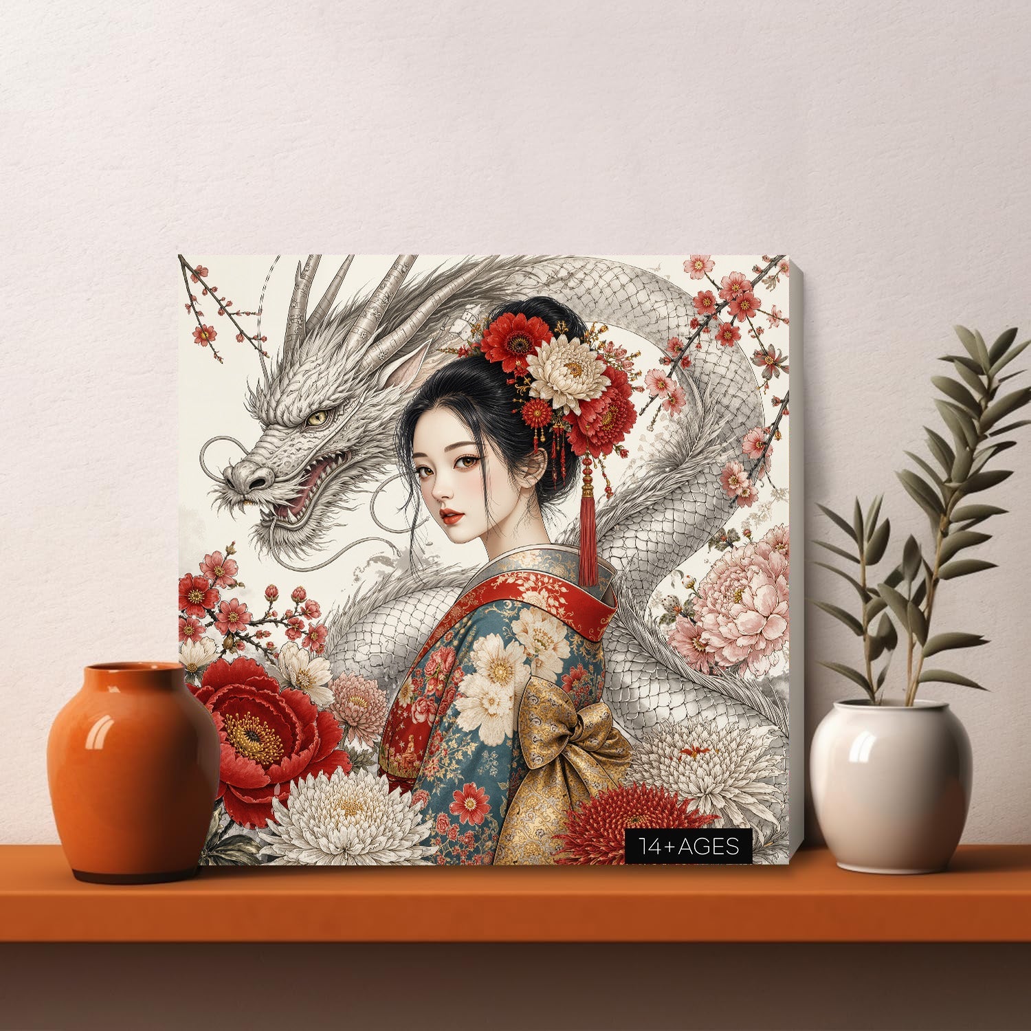 Dragon Maiden Jigsaw Puzzle 1000 Pieces