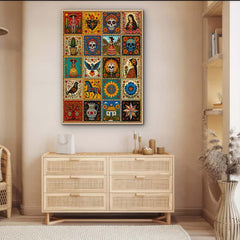 Mexican Folk Art Collection Jigsaw Puzzle 1000 Pieces