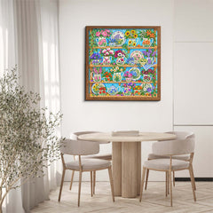 Shelf of Blooms Jigsaw Puzzle 1000 Pieces