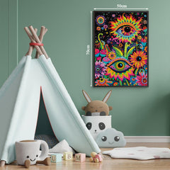 Psychedelic Eyes Jigsaw Puzzles 1000 Pieces