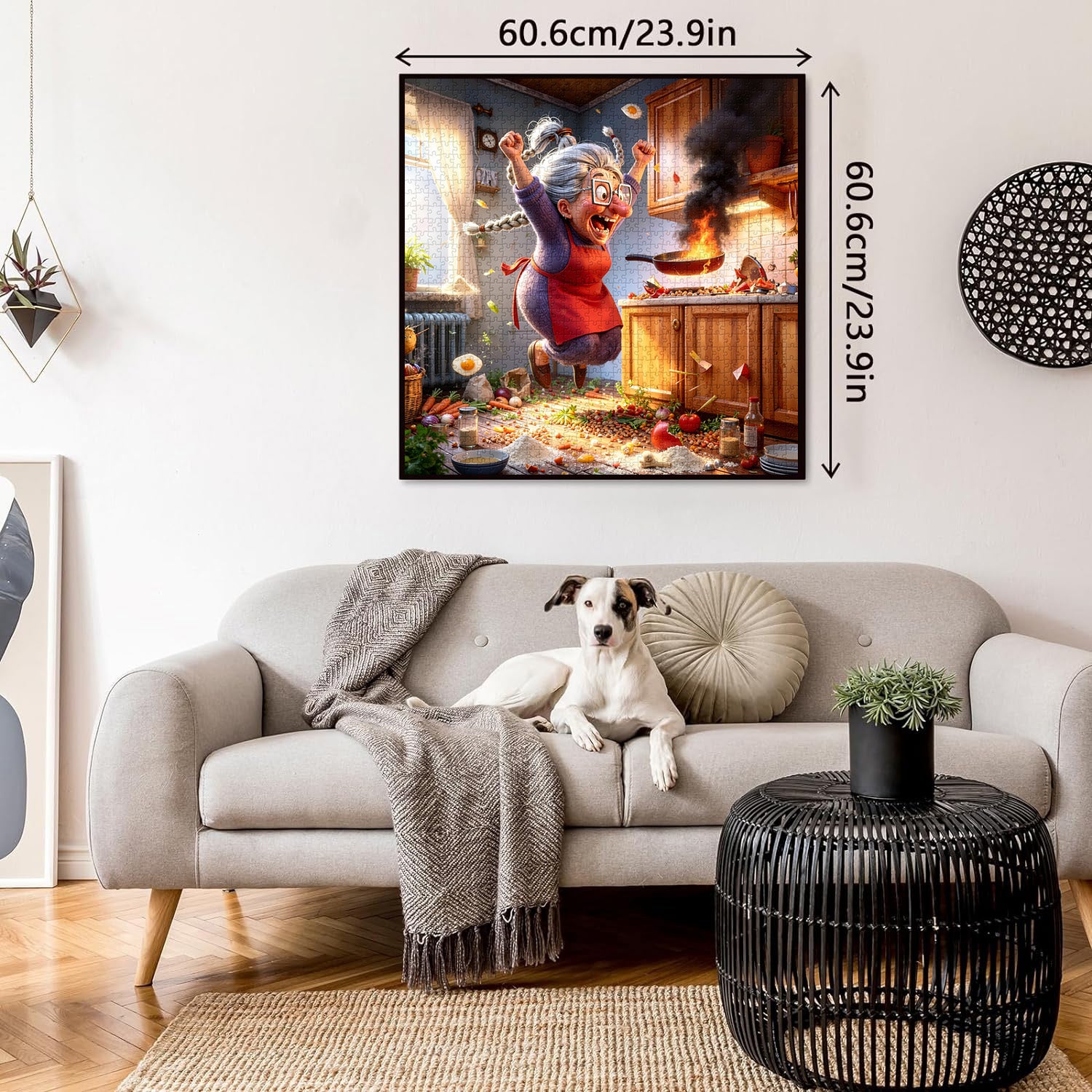 Rompecabezas de catástrofe en la cocina, 1000 piezas