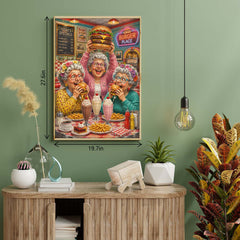 Burger Celebration Jigsaw Puzzle 1000 Pieces