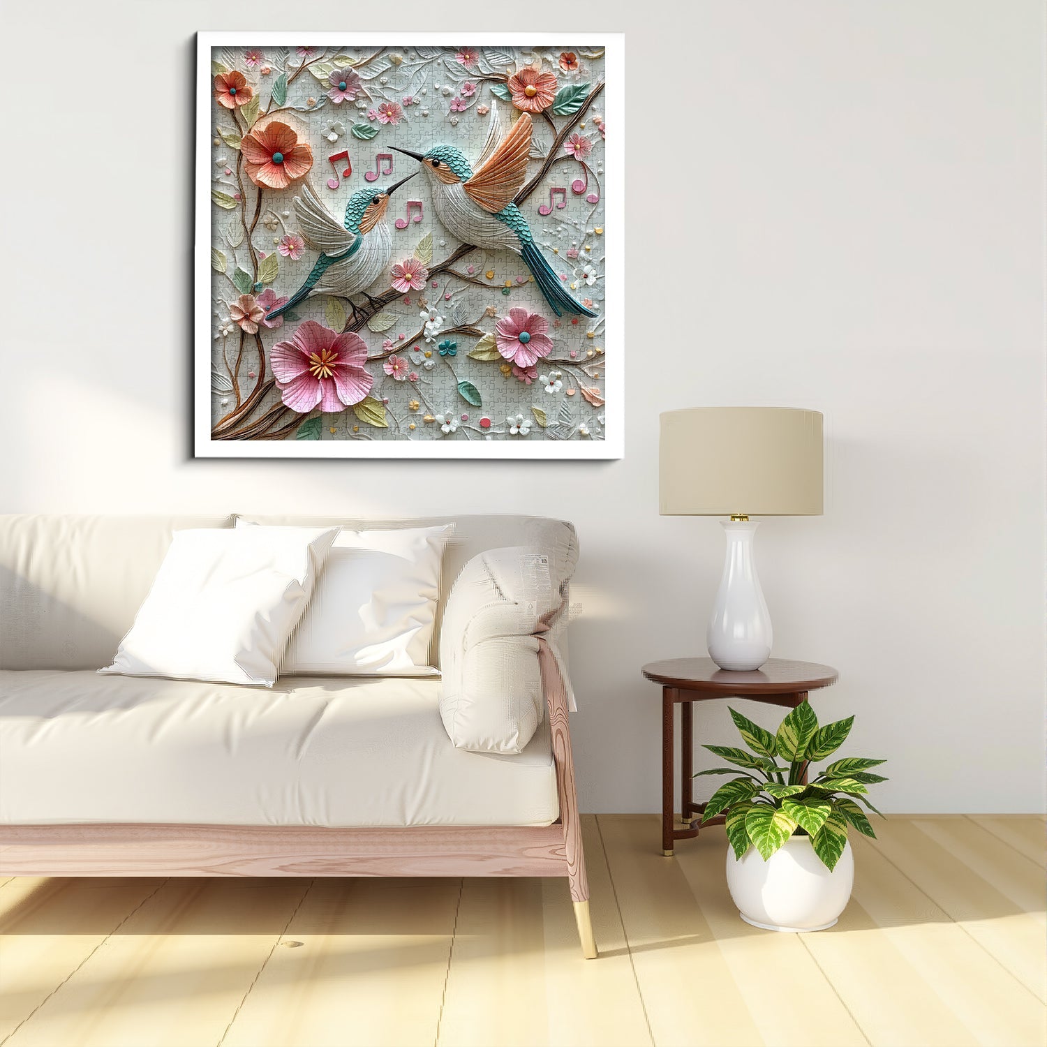 Birdsong Bloom Jigsaw Puzzle 1000 Pieces