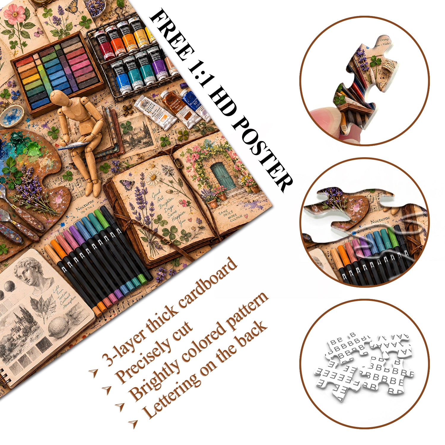 Artist’s Nook Jigsaw Puzzle 1000 Pieces