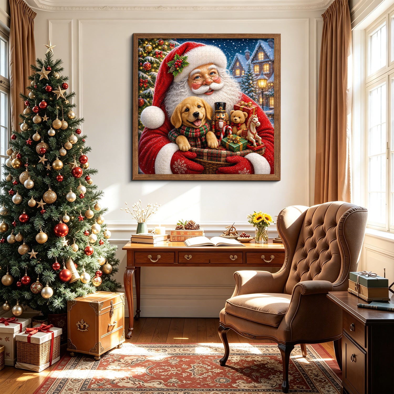 Christmas Gifts Jigsaw Puzzle 1000 Pieces