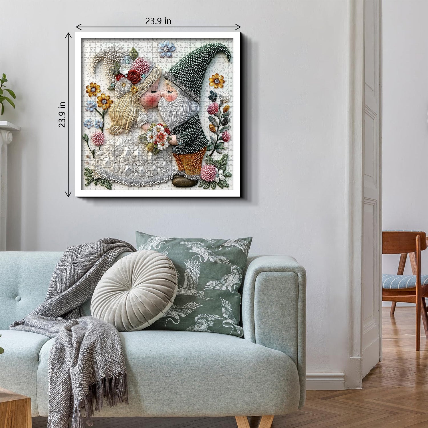 Puzzle Gnomi Innamorati 1000 Pezzi