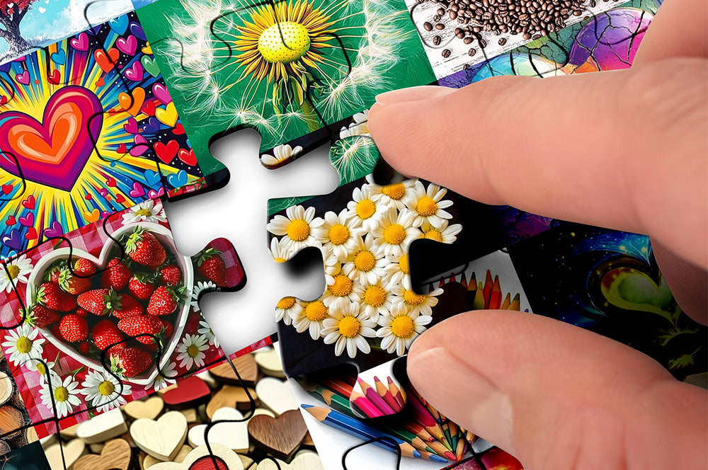 Love's Kaleidoscope Jigsaw Puzzle 1000 Pieces