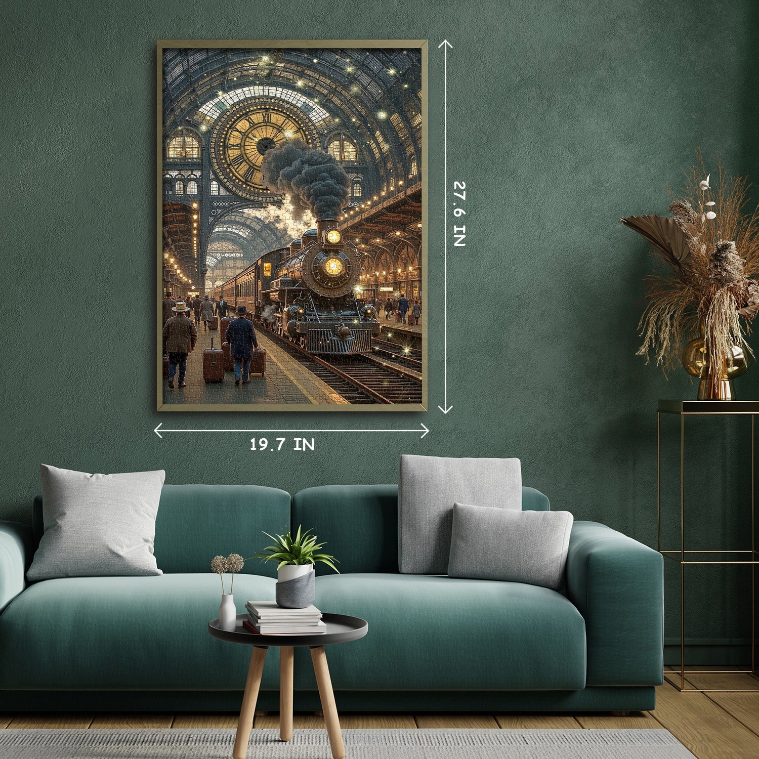 Puzzle Train temporel 1000 pièces