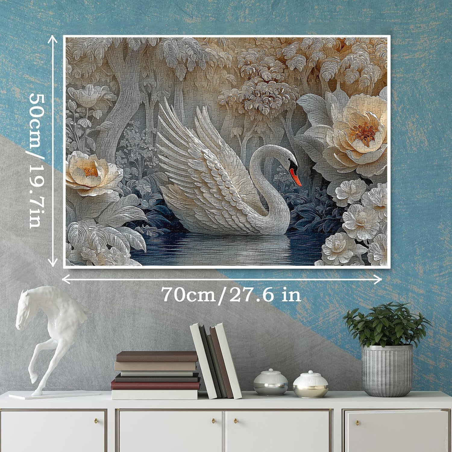 Swan Serenity Jigsaw Puzzle 1000 Pieces