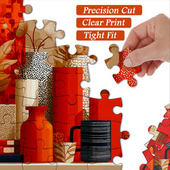 Burnt Orange Dreams Jigsaw Puzzle 1000 Pieces