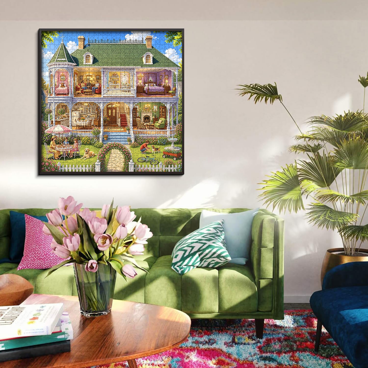 Bliss Cottage Jigsaw Puzzle 1000 Pieces