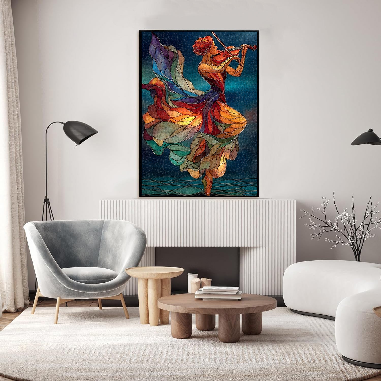 Violin Goddess Jigsaw Puzzle 1000 Pieces