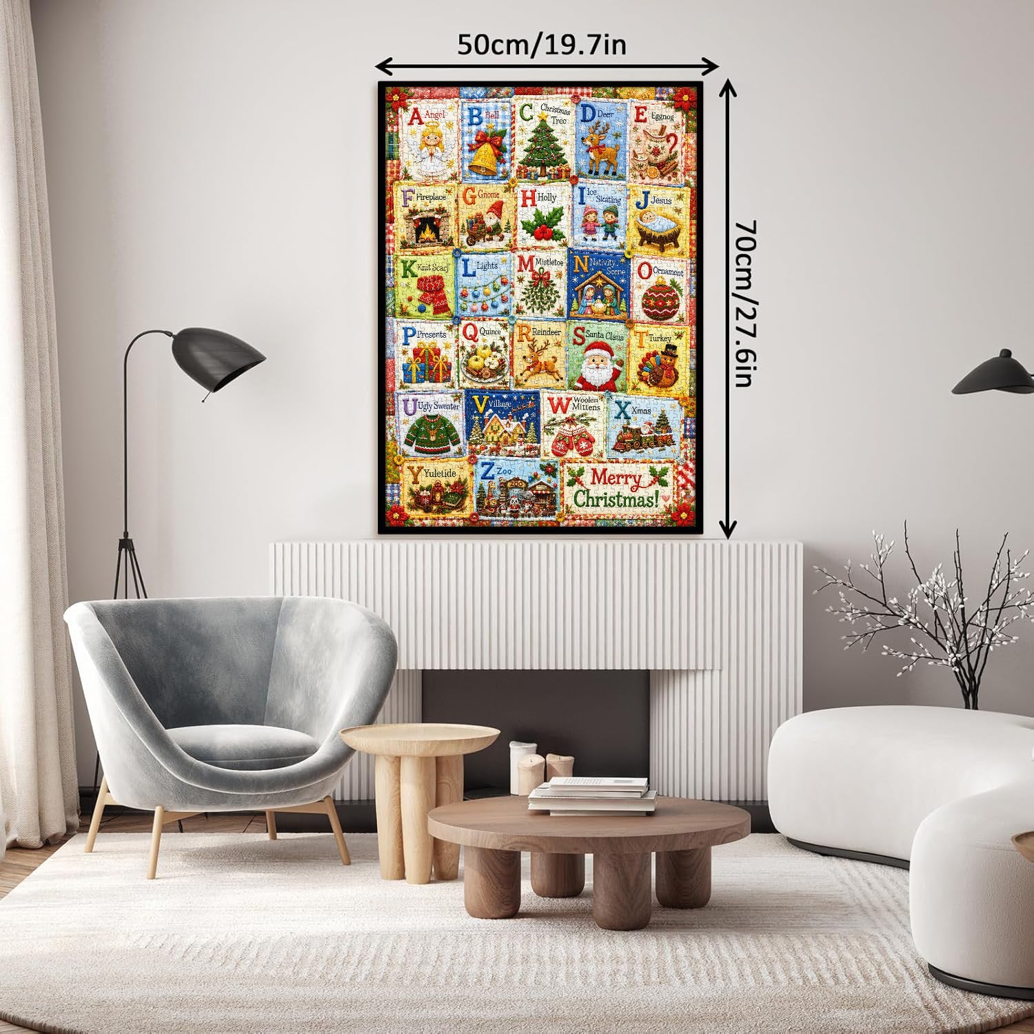 Christmas Letter Collection Jigsaw Puzzle 1000 Pieces