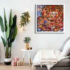 Weihnachtsmaus-Bäckerei-Puzzle, 1000 Teile