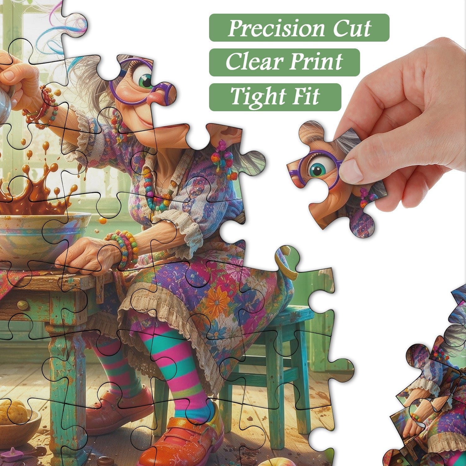 Das freche Oma-Puzzle 1000