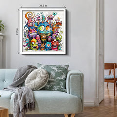 Puzzle della famiglia dei mostri da 1000 pezzi