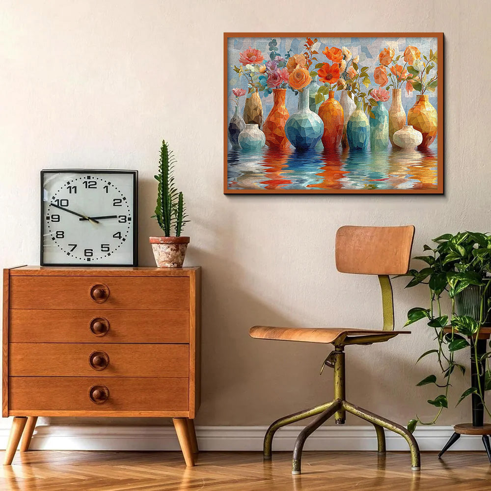 Vases colorées Puzzle 1000 pièces
