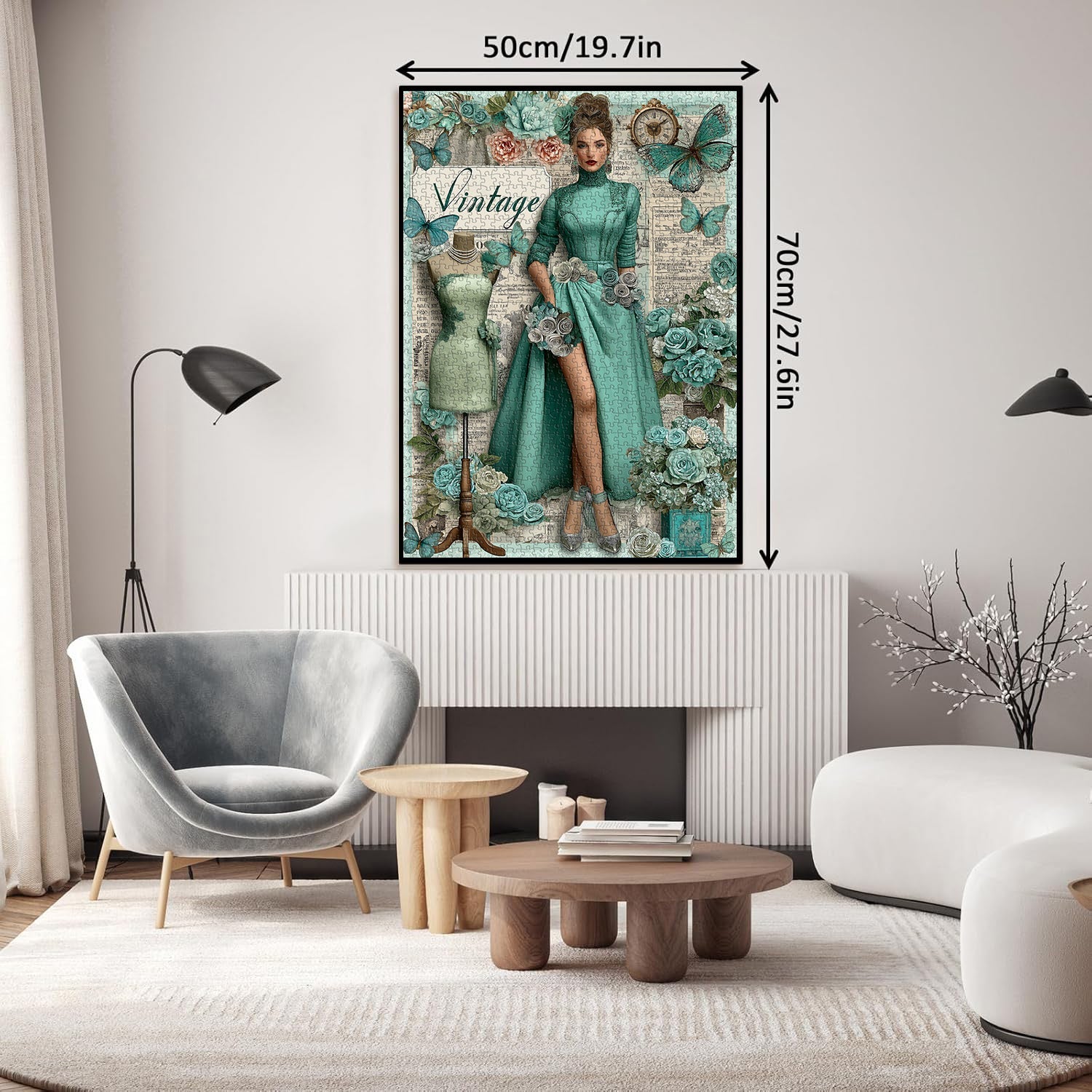 Puzzle Élégance Vintage 1000 pièces