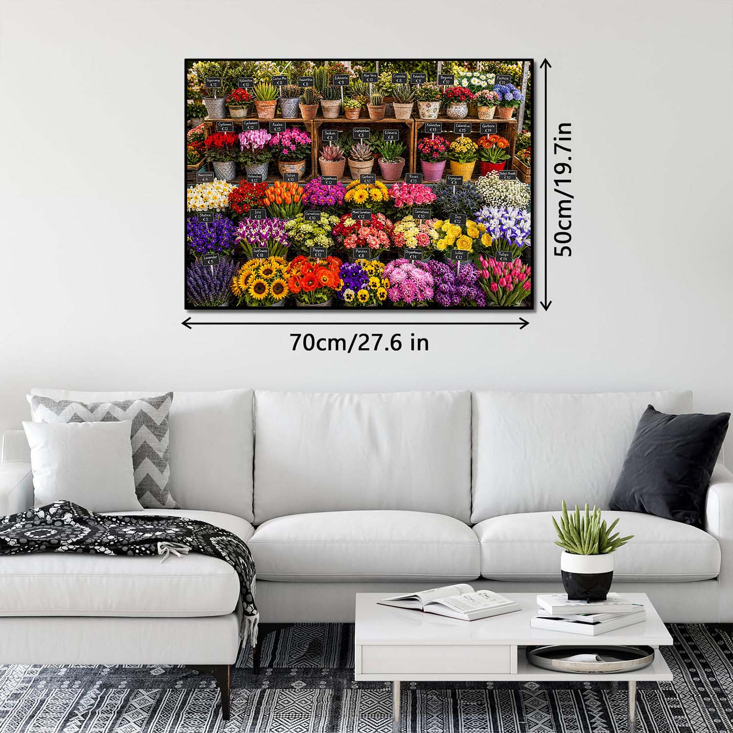 Bloom Bazaar Jigsaw Puzzle 1000 Piece